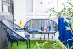 Grand appartement avec balcon et parking
